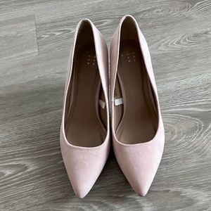 Women’s suede high heel shoes